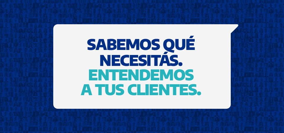 Sabemos que necesits