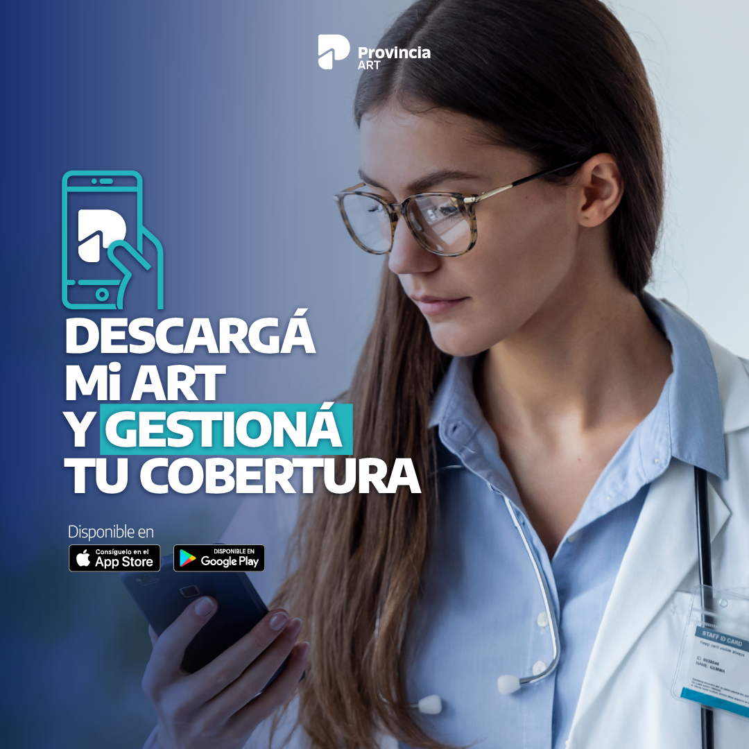 Aplicación móvil para personas trabajadoras siniestradas de Provincia ART