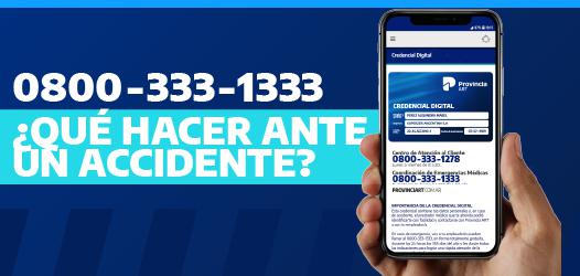 Que hacer ante un accidente - Provincia ART